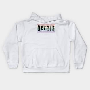 LGBTQ PATTERN AMERICA NEVADA Kids Hoodie